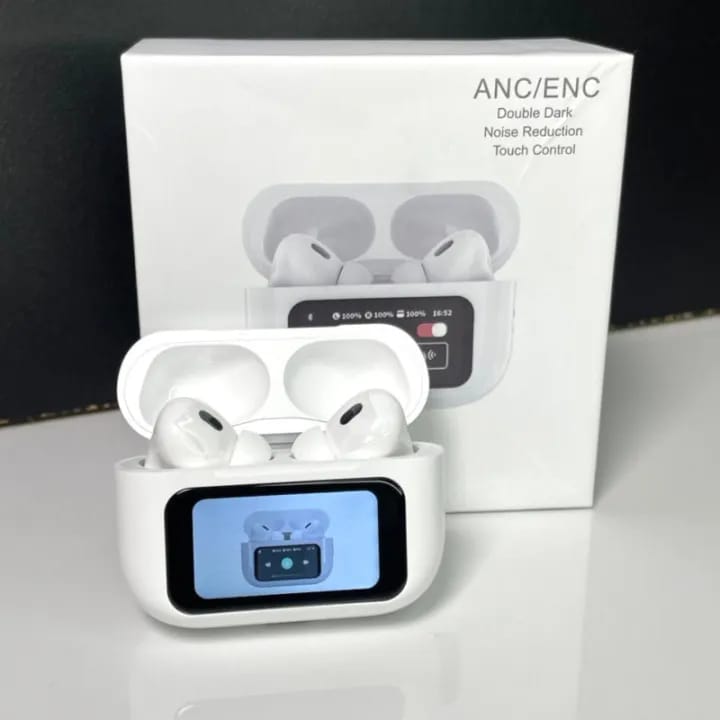 ANC A9 Wireless Earbuds β White | Active Noise Cancellation π | Bluetooth 5.1 | Deep Bass