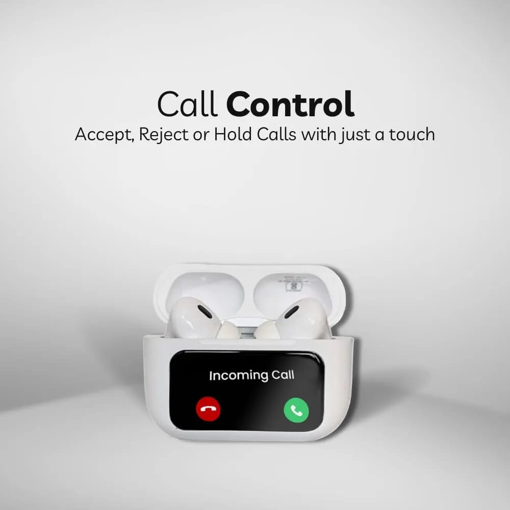 ANC A9 Wireless Earbuds β White | Active Noise Cancellation π | Bluetooth 5.1 | Deep Bass