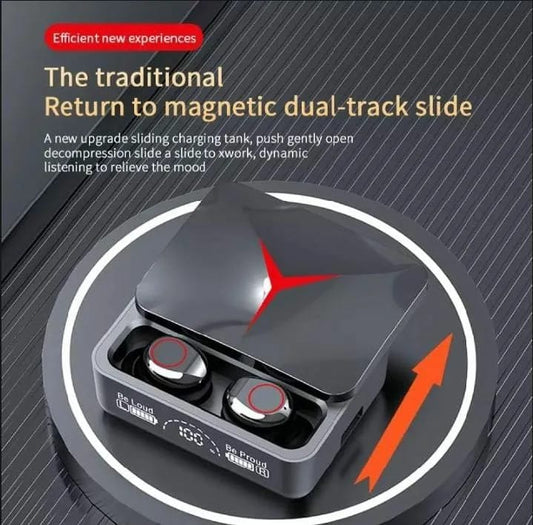 M90 Pro Wireless Earbuds – Bluetooth 5.3 🎧 | Deep Bass | Compact Design | Built-in Mic