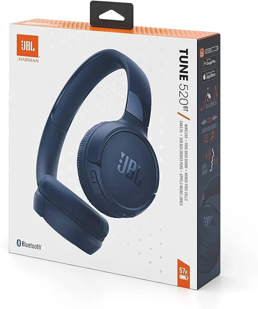 š§ JBL TuneĀ 520BT Wireless OnāEar Headphones