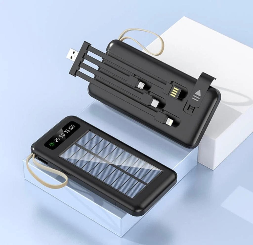 π Urpin P22 Solar Power Bank | 10,000mAh Portable Charger with Dual USB