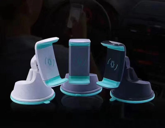🚗 Car Mobile Holder – Strong Vacuum Suction | Dashboard/Windshield Mount 📱🧲