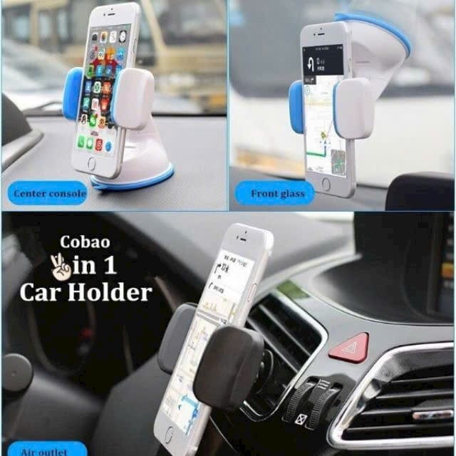 π Car Mobile Holder β Strong Vacuum Suction | Dashboard/Windshield Mount π±π§²