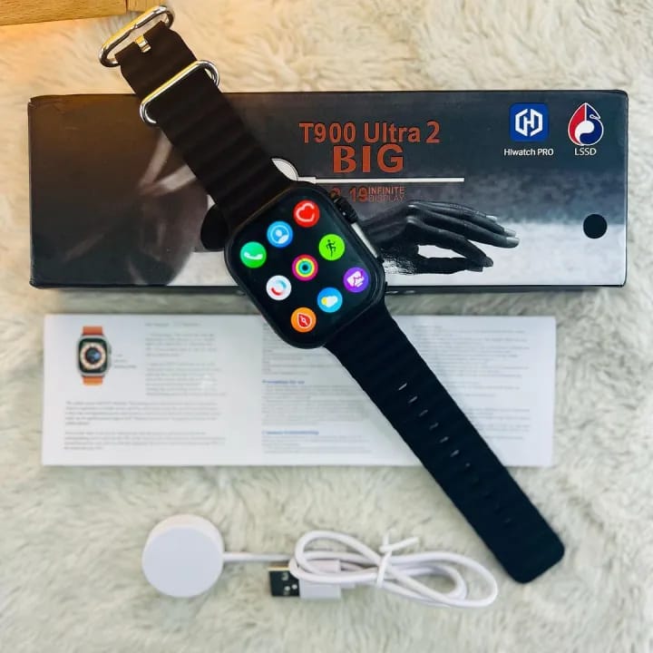 T900 Ultra 2 Smartwatch Series 9 ⌚️ | 2.09” Large Display, 49mm Case, Bluetooth Calling & Fitness Tracker 💪📞