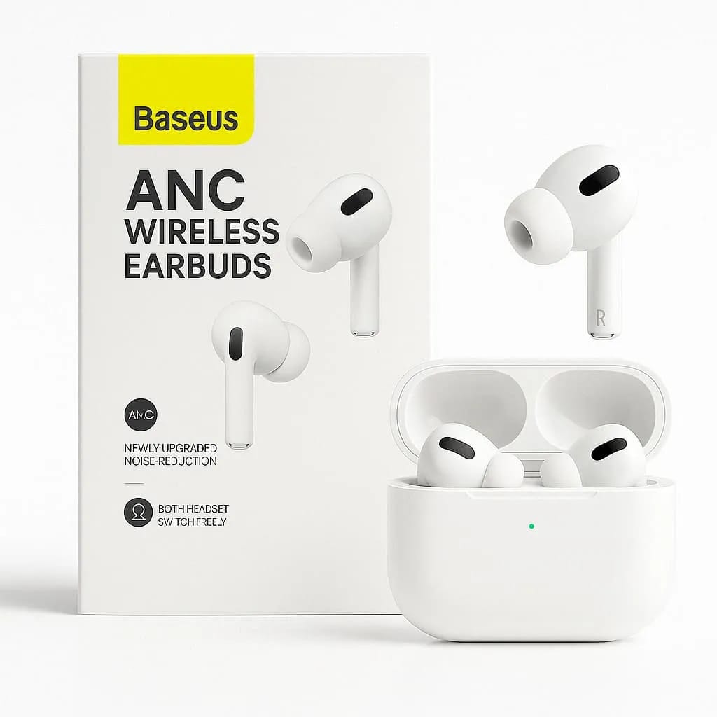 Baseus ANC Wireless Earbuds ๐ง | Noise Cancelling, Touch Control & Long Battery Life ๐๐