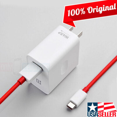 OnePlus 65W Fast Charger Adapter + USB-C Cable ⚡ | Warp Charge | Original Quality