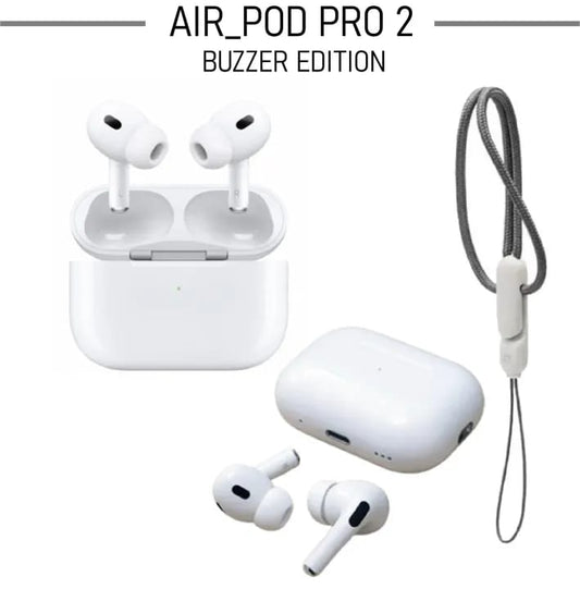 AirPods Pro 2 Style Wireless Earbuds – White | Bluetooth 5.0 🎧 | Case Included
