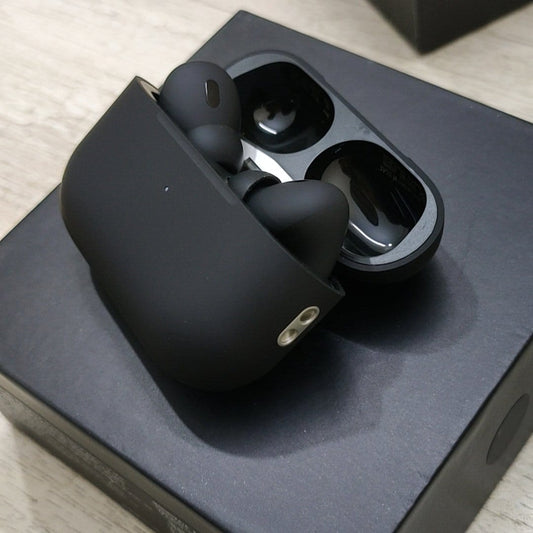AirPods Pro 2 Style Wireless Earbuds – Black | Bluetooth 5.0 🎧 | Case Included