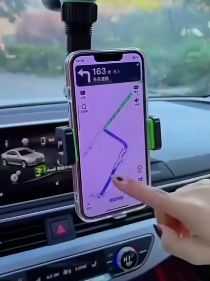 360° Car Phone Holder – Universal Clip Mount for Dashboard & BIKES