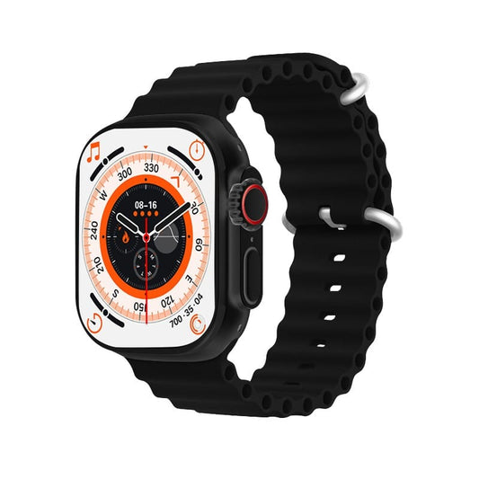 T800 Ultra 3 Smartwatch – Bluetooth Fitness Watch with Sports Modes & Health Tracking (Orange & Black)