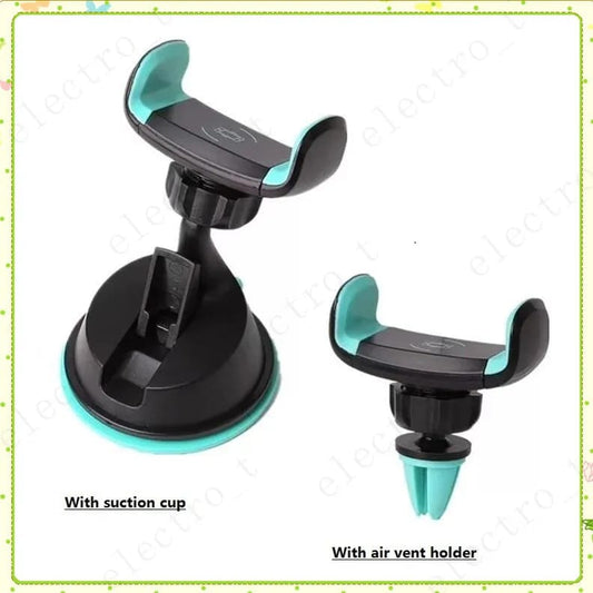 🚗 Car Mobile Holder – Strong Vacuum Suction  | Dashboard/Windshield Mount 📱🧲