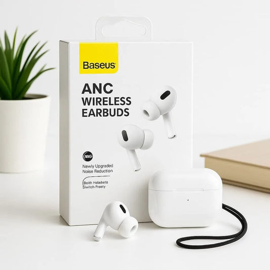 Baseus ANC Wireless Earbuds 🎧 | Noise Cancelling, Touch Control & Long Battery Life 🔇🔋